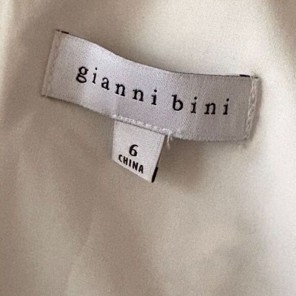 Gianni Bini Python Snakeskin‎ Print Mini Dress Shoulder Pads Structured Size 6 - Picture 5 of 6